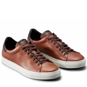 Good Man Brand Legend Brown Premium Leather Sneakers SIZE 10.5